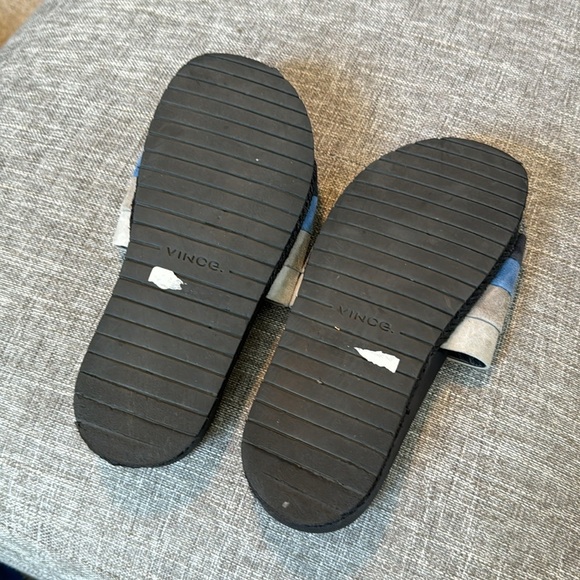 VINCE Alisa Color-block Leather Slide Sandals Sz 8
7 - Picture 6 of 7
